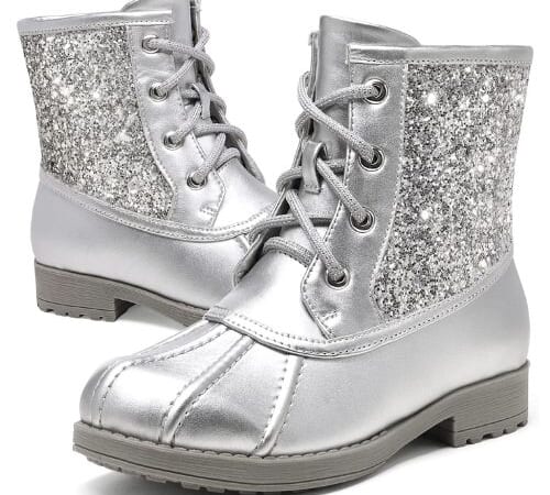 DREAM PAIRS Girls Side Zipper Glitter Ankle Boots from $19.24 After Code (Reg. $46) – Toddler/Little Kid/Big Kid