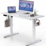 Standing Desk, 48 x 24 in Electric Height Adjustable Computer Desk