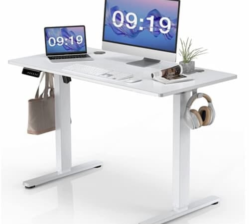 Electric Adjustable 48 x 24-in. Standing Desk only $74.99, plus more!