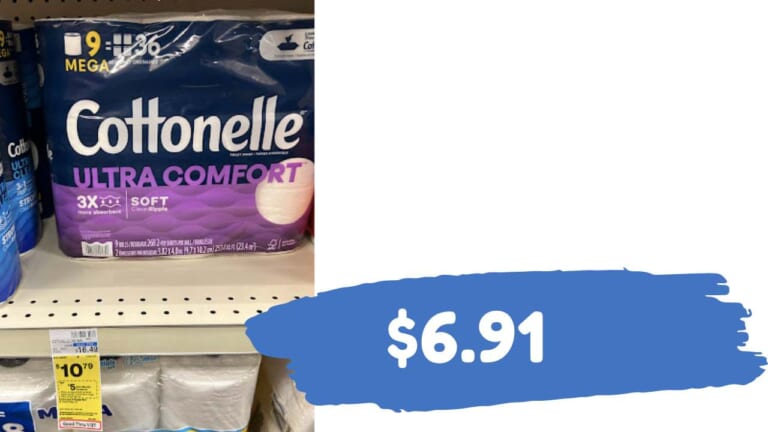 $6.91 Cottonelle Bath Tissue at CVS (reg. $16.49)