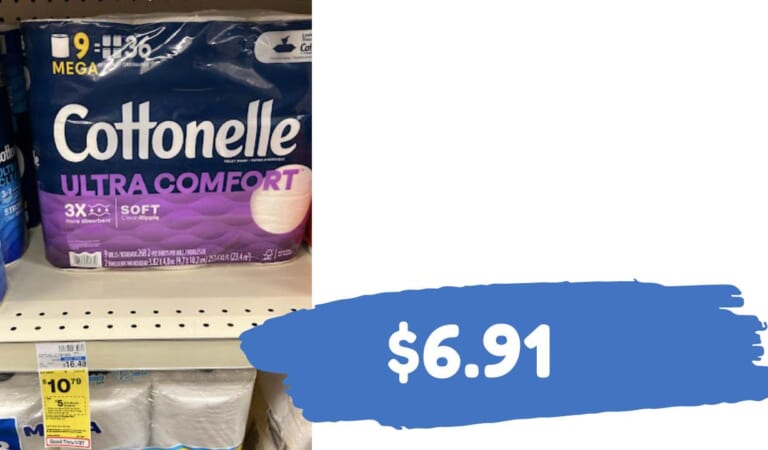 $6.91 Cottonelle Bath Tissue at CVS (reg. $16.49)