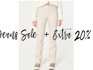 Hollister Jeans Clearance + Extra 20% Off!