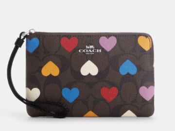 Heart Jewelry, Wallets, and Bags at Coach Outlet: Up to 65% off + free shipping