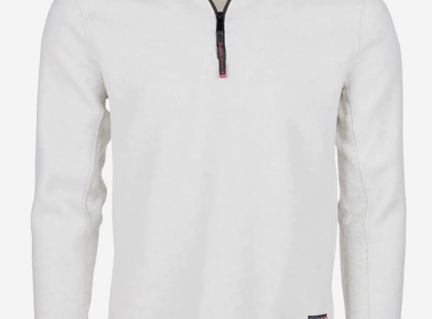 Canada Weather Gear Men's Wool-Verton Reverse 1/4-Zip for $18 + free shipping