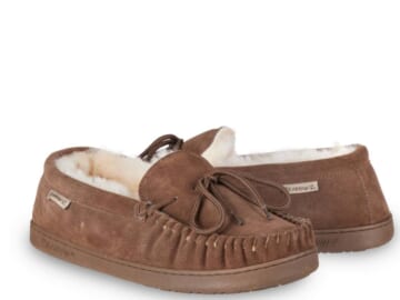 Bearpaw Men's Moccasin II Slippers for $29 + free shipping