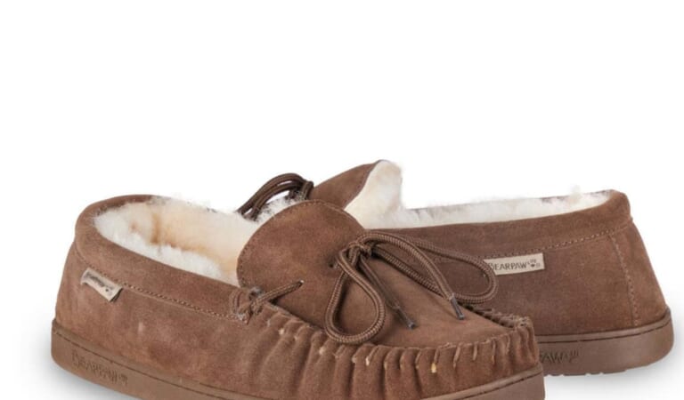 Bearpaw Men's Moccasin II Slippers for $29 + free shipping