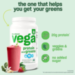 Vega 18-Serving Protein and Greens Vegan Protein Powder as low as $11.68 After Coupon (Reg. $26.37) + Free Shipping – 65¢/Serving