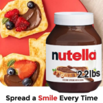 Nutella Hazelnut Spread With Cocoa For Breakfast, 2.2-Lbs Jar as low as $6.50 EACH when you buy 4 (Reg. $10.40) + Free Shipping