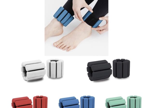 Adjustable 3-Pound Wrist & Ankle Weights (Set of 2) only $19.99 shipped!