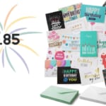 20-Pack Assorted Birthday Cards For $6.85 at Amazon