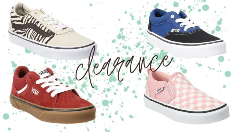 Kohl’s Clearance | VANS Shoes from $22.74!  Women & Kids Styles