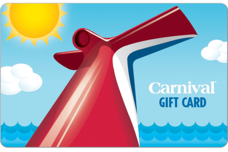 Carnival Cruise $500 Gift Card for $450