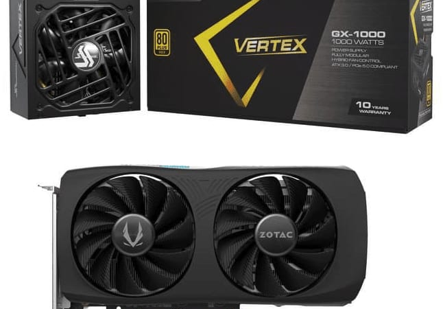 Zotac GeForce RTX 4070 Super Twin Edge 12GB Graphics Card w/ Seasonic 1000W Gold ATX Power Supply for $760 + free shipping