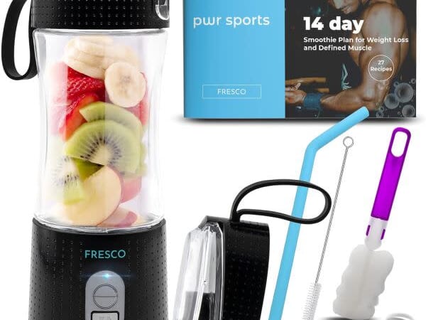 Fresco Portable Rechargeable Blender for $15 + free shipping