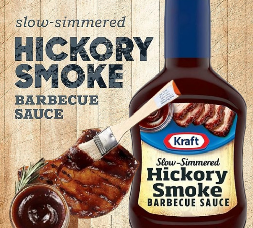 Kraft Hickory Smoke Slow-Simmered Barbecue Sauce, 17.5 oz Bottle as low as $1.27 Shipped Free (Reg. $1.84)