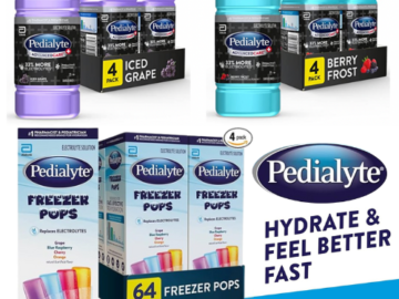 Save $5 Off Select Pedialyte Items as low as $11.93 After Coupon (Reg. $24+) + Free Shipping