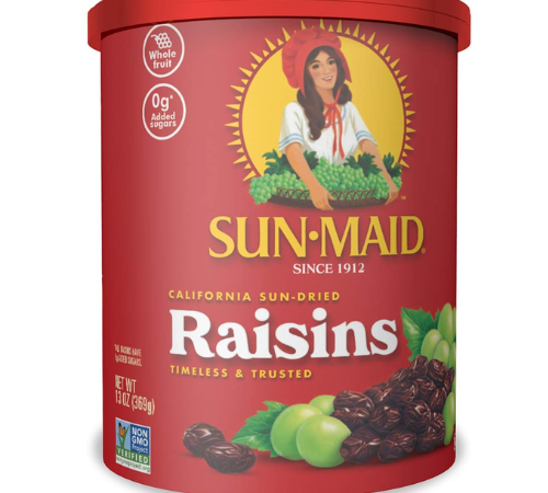 Sun-Maid California Sun-Dried Raisins, 13 Oz as low as $2.54 Shipped Free (Reg. $4.79)