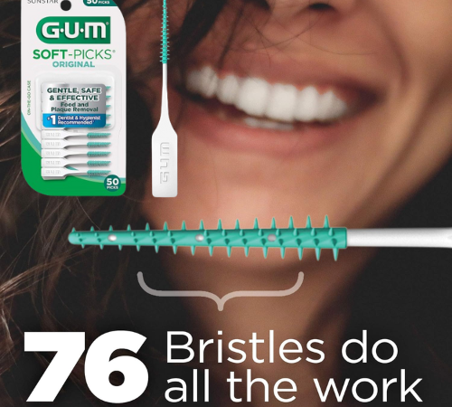 GUM 300-Count Soft Picks Original Dental Picks as low as $12.24 Shipped Free (Reg. $21) – $2.04/50-Count Pack or 4¢/Pick