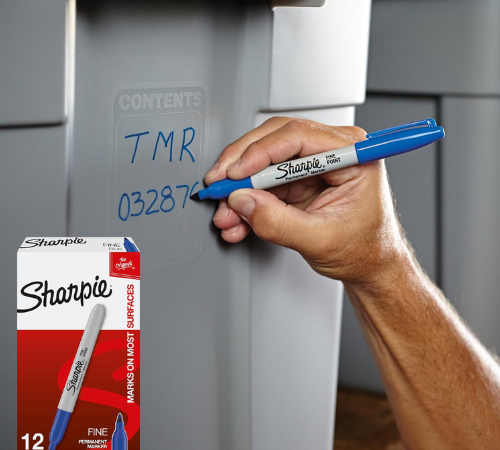 Sharpie 12-Count Blue Fine Point Permanent Markers as low as $6.92 Shipped Free (Reg. $10) – 58¢/Marker