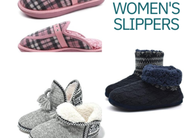 Men and Women’s Slippers from $9.98 (Reg. $29.99+)