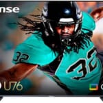 Hisense U76 Series 100U76N 100" 4K HDR QLED HD Google TV for $2,000 w/ free installation + free shipping