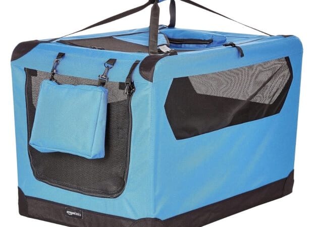 Amazon Basics Portable Dog Crate Carrier only $29.99 shipped!