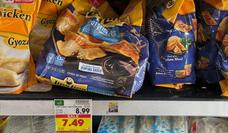 Ling Ling Potstickers As Low As $3.49 Per Bag At Kroger (Regular Price $8.99)