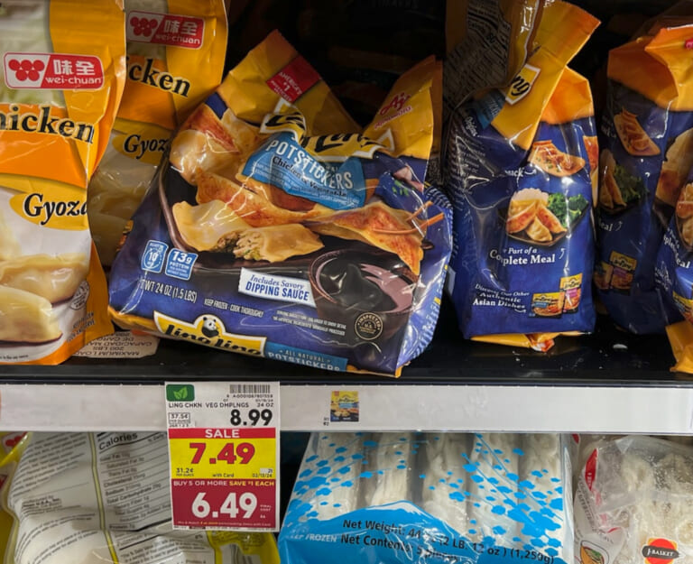 Ling Ling Potstickers As Low As $3.49 Per Bag At Kroger (Regular Price $8.99)