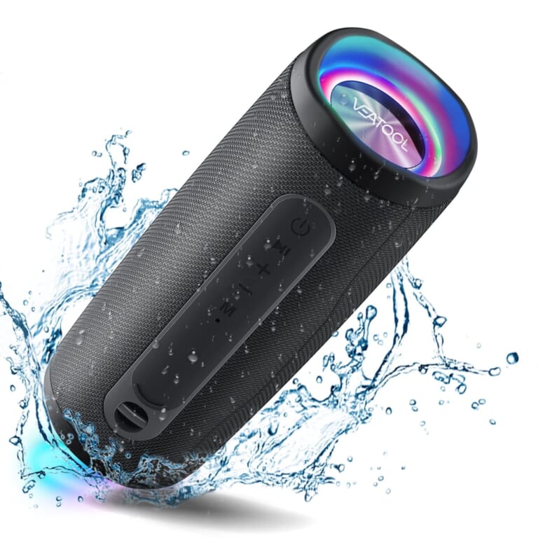 Veatool Portable Bluetooth Speaker for $25 + free shipping w/ $35