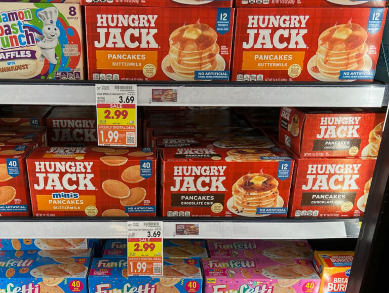 Hungry Jack Pancakes Just $1.99 Per Box At Kroger