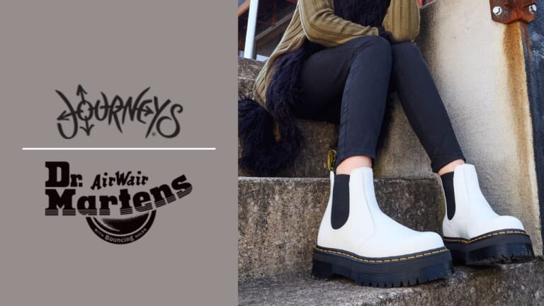 Journeys | 55% Off Dr. Martens + $5 off $25 Coupon