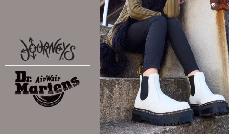 Journeys | 55% Off Dr. Martens + $5 off $25 Coupon