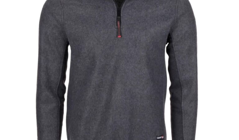 Canada Weather Gear Men's Wool-Verton Reverse Quarter-Zip Pullover for $35 for 2 + free shipping