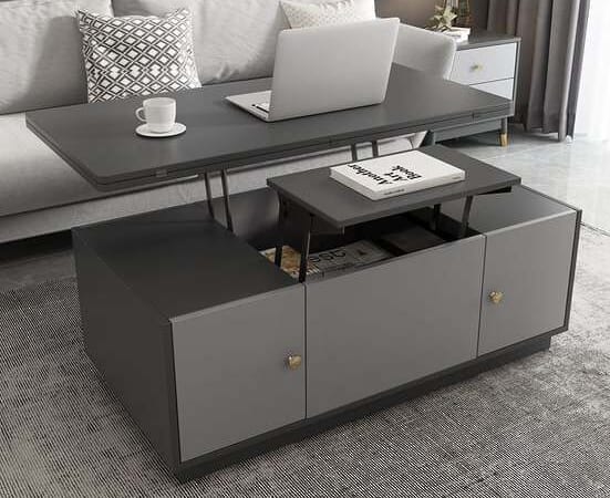 Multi-functional 47" Rectangle Lift-top Coffee Table for $400 + free shipping