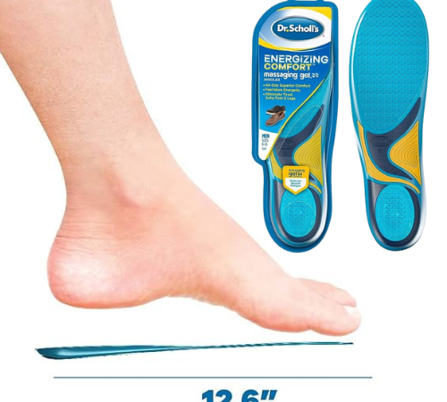 Dr. Scholl’s Energizing Comfort Everyday Insoles, Men’s 8-14 as low as $6.27 After Coupon (Reg. $15) + Free Shipping