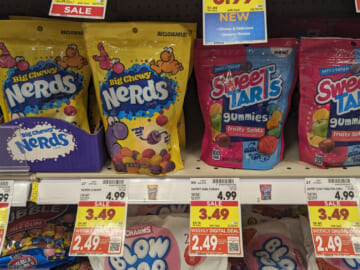 Nerds & SweeTarts Bags Just $2.49 At Kroger (Regular Price $4.99)