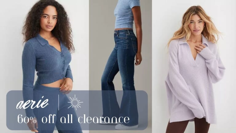 Aerie | Extra 60% Off ALL Clearance Items!