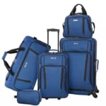 Tag Freehold 5-Piece Softside Spinner Luggage Set for $70 + free shipping