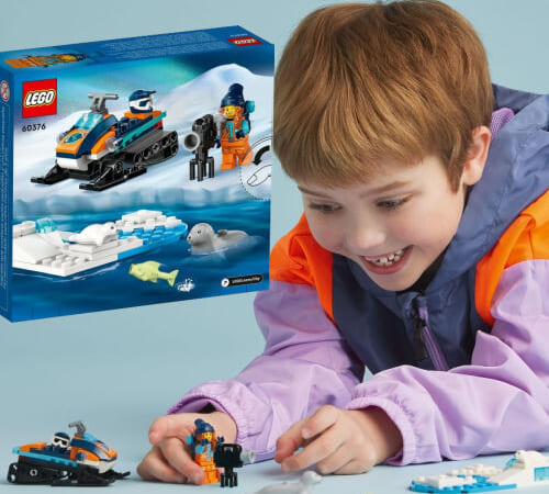 LEGO City Arctic Explorer Snowmobile Building Set, 70-Piece $5.49 (Reg. $11)