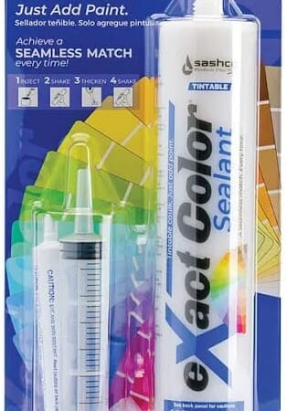 Sashco eXact Color 9.5-oz Multiple Colors Paintable Latex Caulk for $12 + free shipping w/ $45