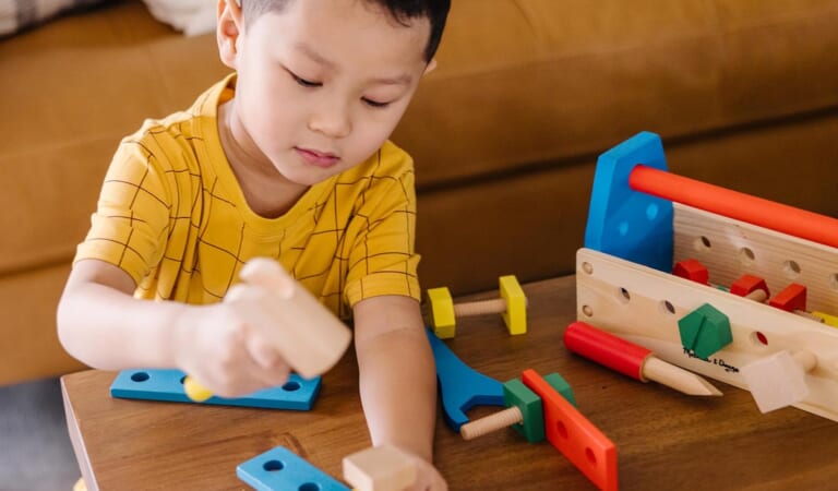 Melissa & Doug 24-Piece Take-Along Tool Kit  $8.49 (Reg. $20) – Wooden Construction Toy