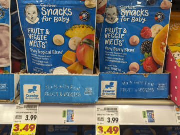 Grab Gerber Melts For Just $2.12 Per Pack At Kroger