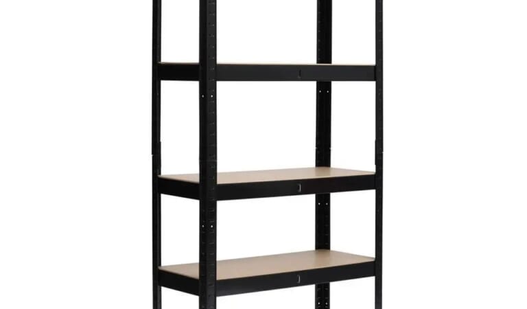 5-Tier Shelving Unit for $37 + free shipping