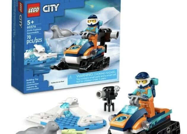 LEGO City Arctic Explorer Snowmobile Building Toy Set only $5.49!