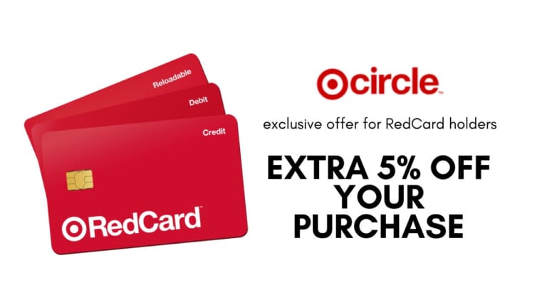 Target Circle Offer | Extra 5% Off One Purchase For RedCard Members