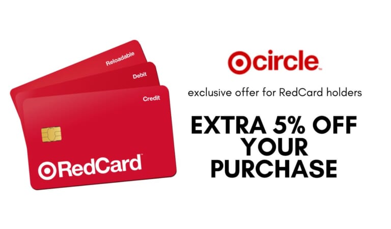 Target Circle Offer | Extra 5% Off One Purchase For RedCard Members