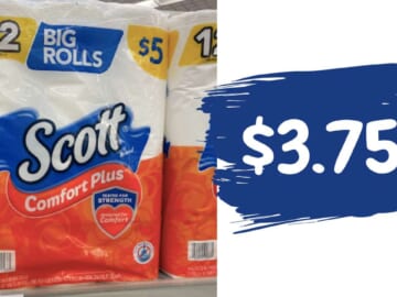 $3.75 Scott Bath Tissue at Walgreens