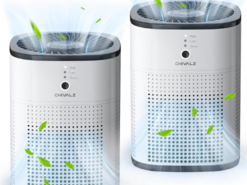 Enjoy a healthier living space with these Air Purifiers for Bedroom, 2-Pack for just $40.39 After Code + Coupon (Reg. $99.99) + Free Shipping – $20.20 each!