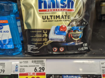 Finish Detergent As Low As $1.99 At Kroger (Regular Price $6.29) – Plus Cheap Jet-Dry And Dishwasher Cleaner