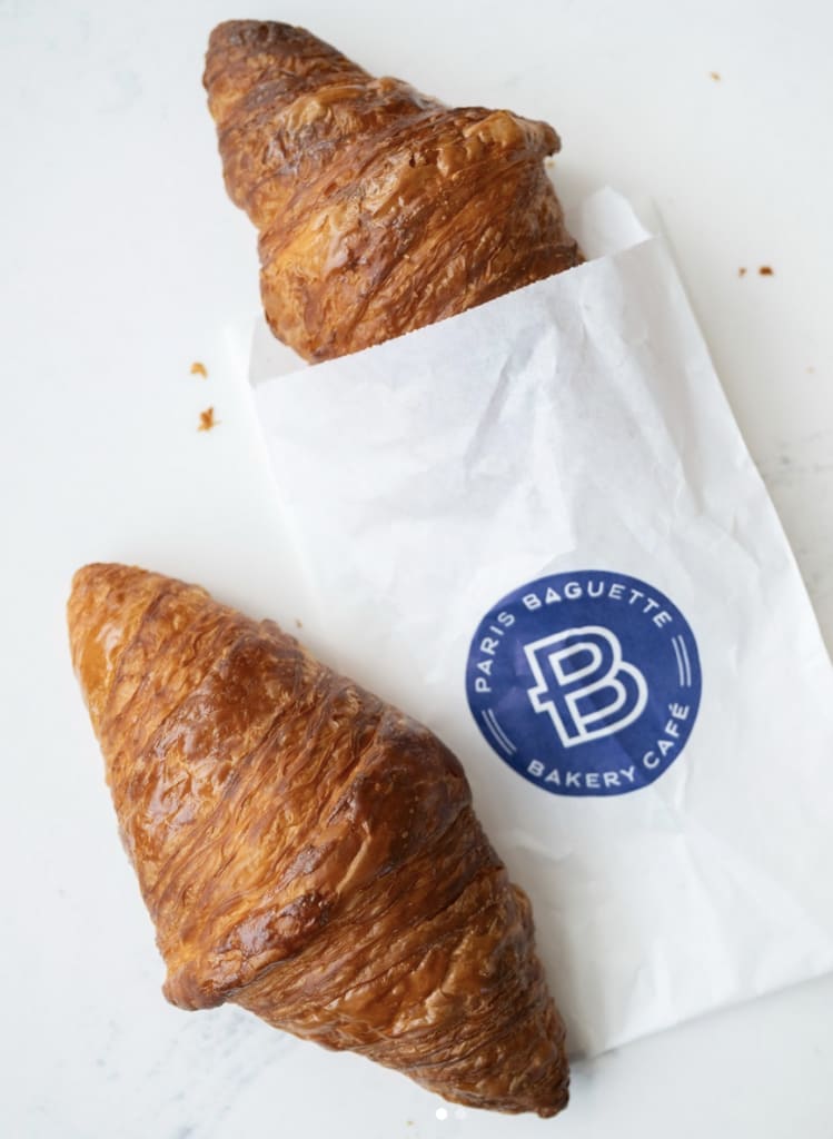 Paris Baguette Croissants: Buy one get one free